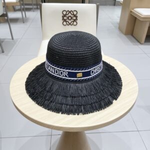 Dior – New Round Straw Hat – Haute Couture