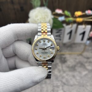 GS 31MM Mother-of-Pearl Plate Gold Diary